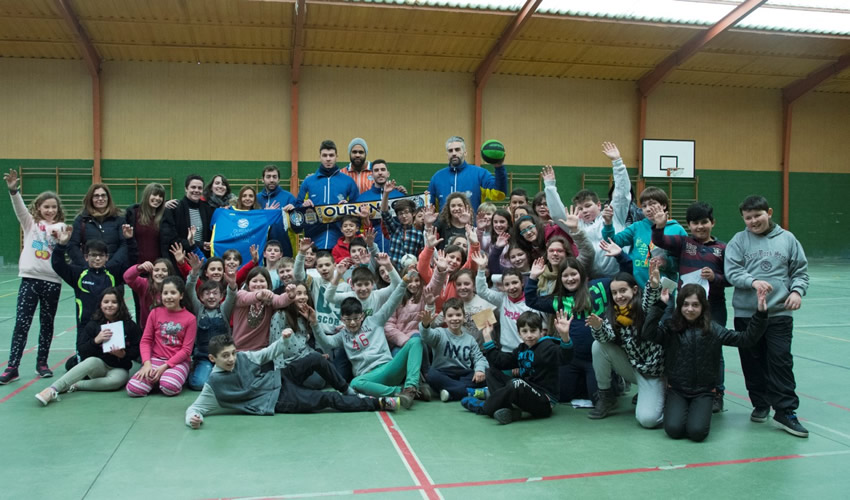 El Ourense Provincia Termal visita el CIFP A Cañiza